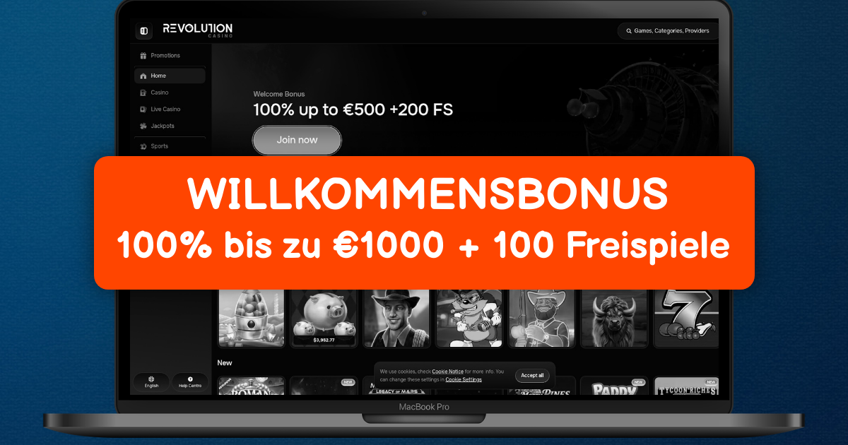 Revolution Casino Österreich - Schnelle Auszahlungen garantiert